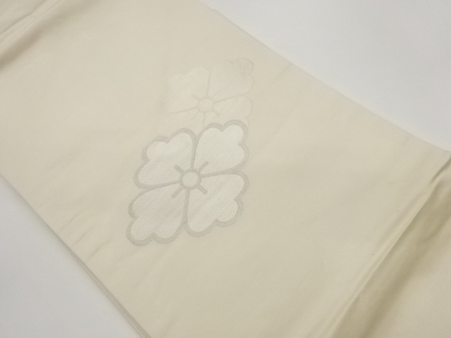JAPANESE KIMONO / HANABISHI PATTERN WEAVING NAGOYA OBI
